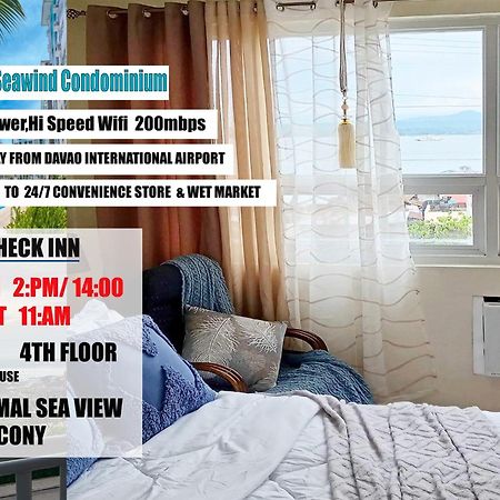 4Th Floor - Sea View Of Seawind Condominium Davao City Eksteriør billede